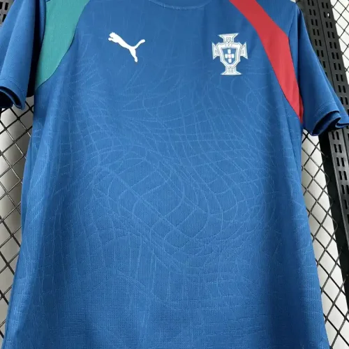 Portuga 2026 World Cup Pre-match Blue Jersey - Fan Version