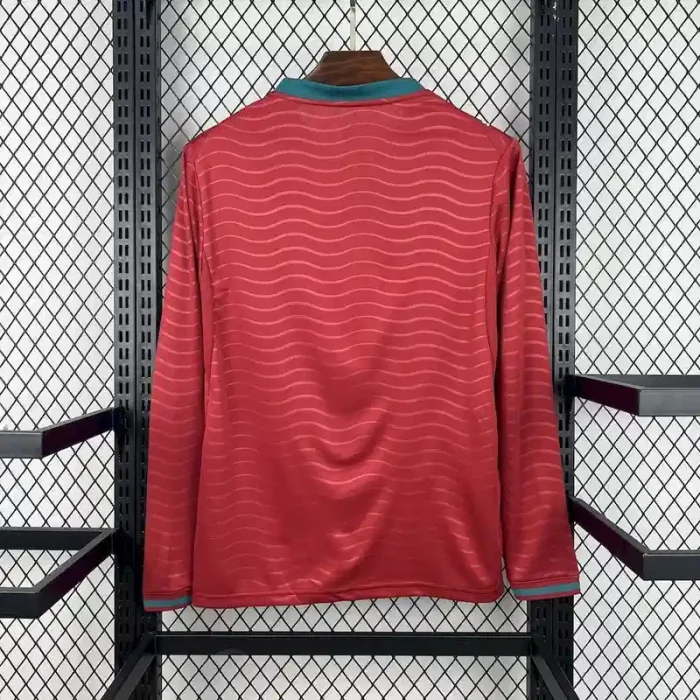 Long Sleeves Portugal 2026 World Cup Home Jersey - Fan Version