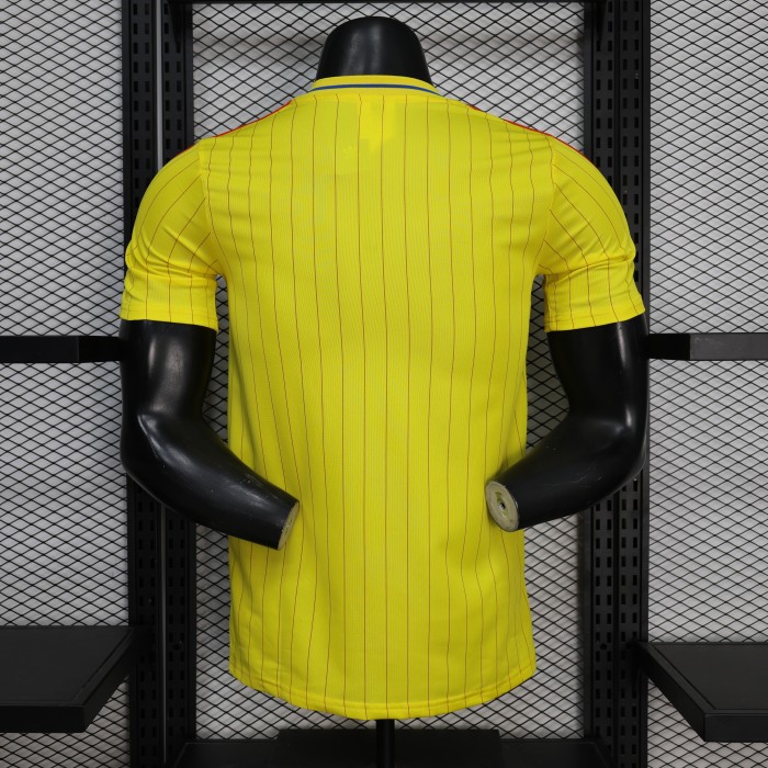 Colombia 2026 World Cup Retro Yellow Jersey - Player Version