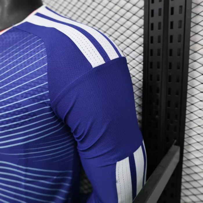 Long Sleeves Japan 2026 World Cup Home Jersey - Player Version