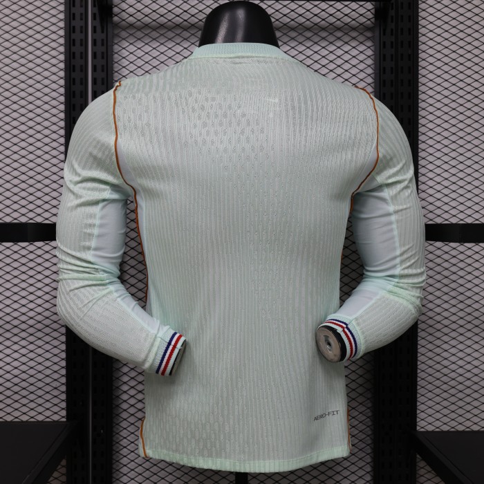 Long Sleeves France  2026 World Cup Away Jersey - Player Version