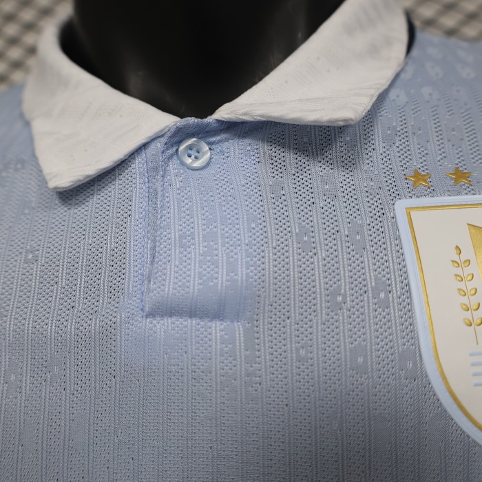 Uruguay 2026 World Cup Home Jersey- Player Version