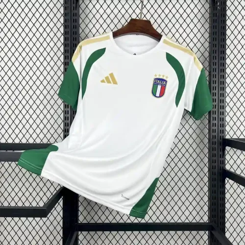 Italy 2026 World Cup White Pre-Match Jersey - Fan Version