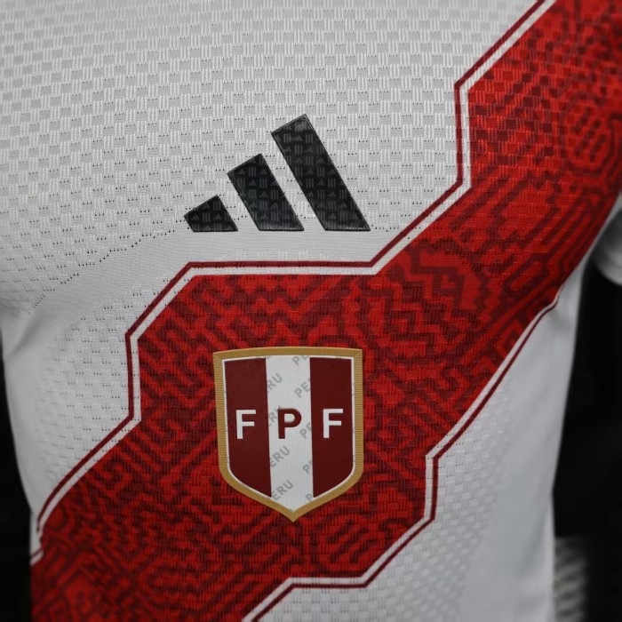 Peru 2026 World Cup Home Jersey- Player Version