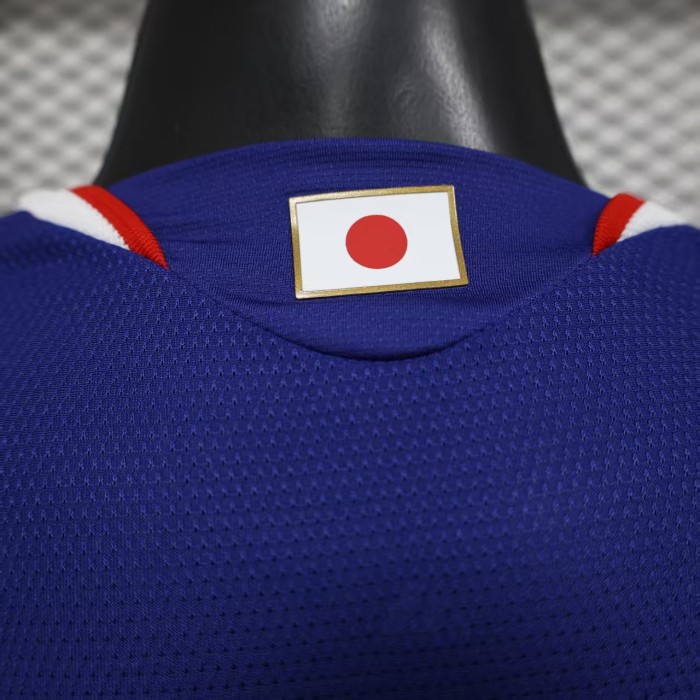 Long Sleeves Japan 2026 World Cup Home Jersey - Player Version
