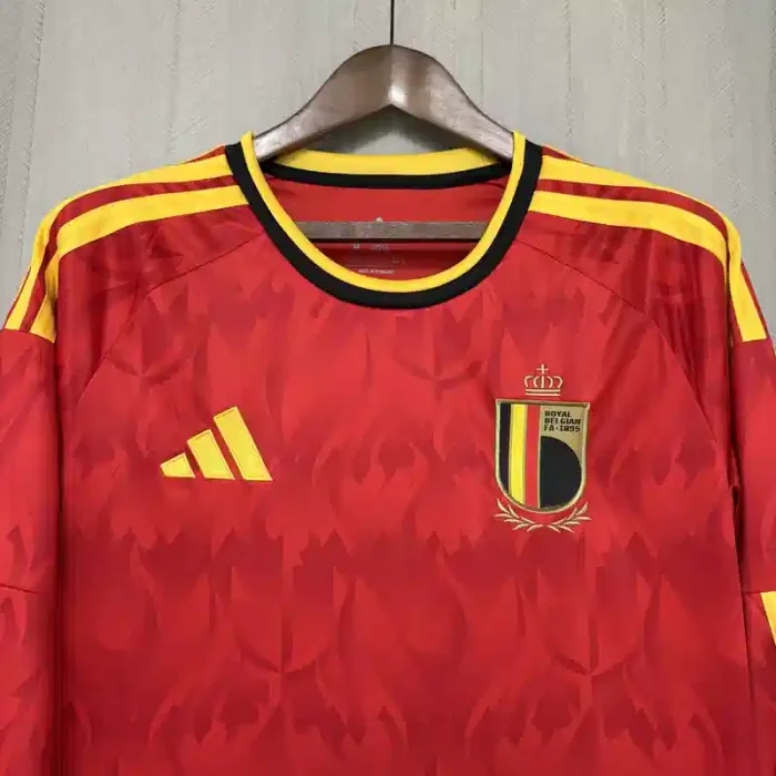 Long Sleeves Belgium 2026 World Cup Away Jersey - Fan Version