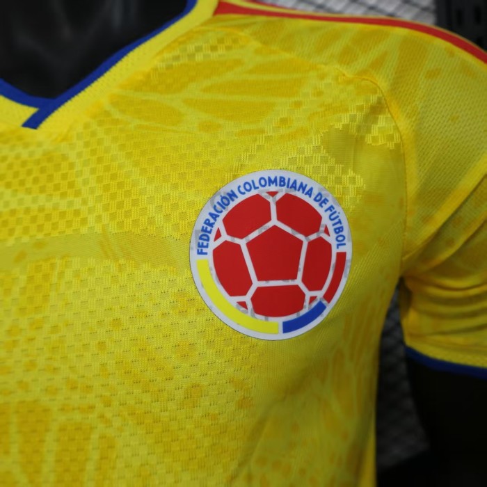Colombia 2026 World Cup Home Jersey- Player Version