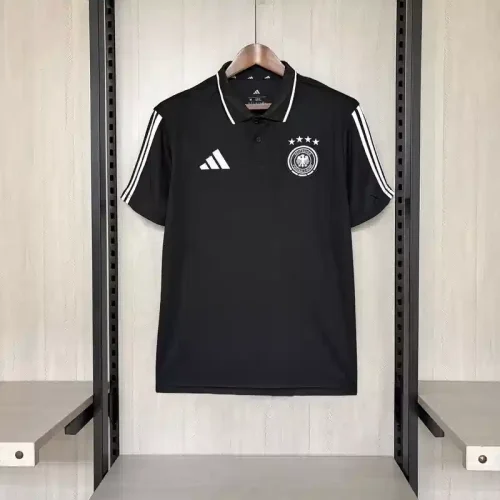 Germany 2026 World Cup POLO Black Jersey - Fan Version