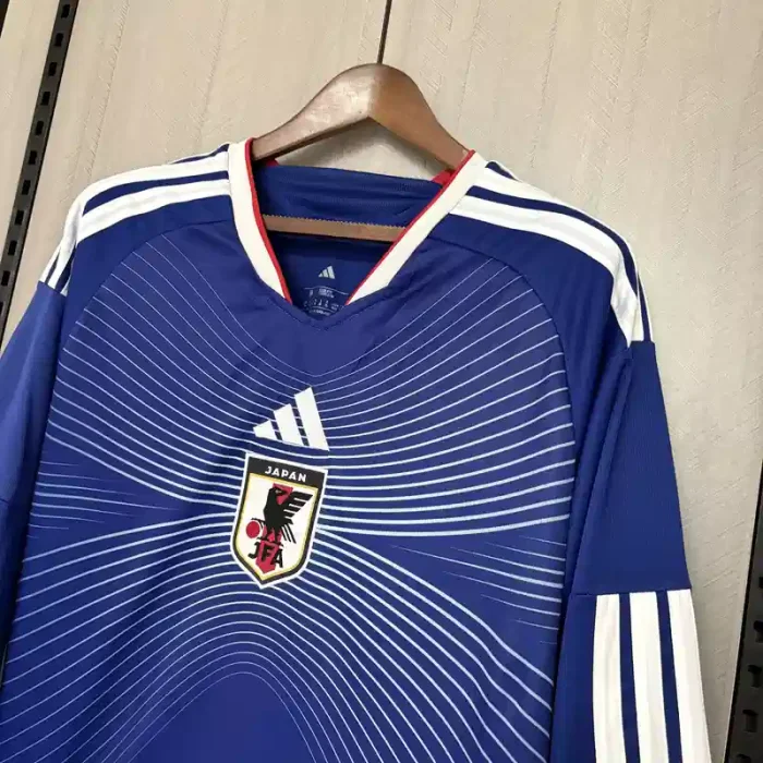 Long Sleeves Japan 2026 World Cup Home Jersey - Fan Version