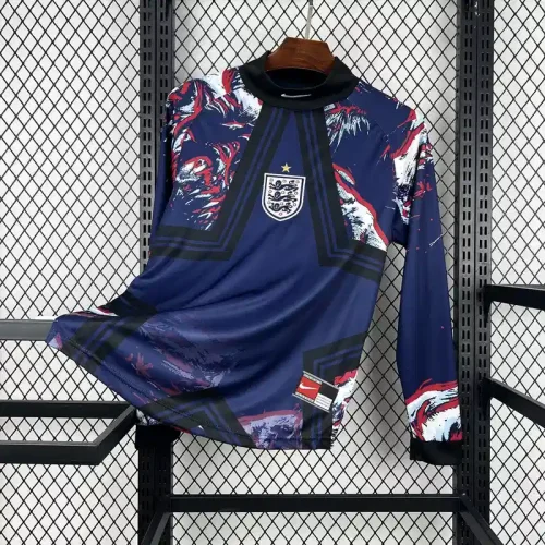 Long Sleeves England 2026 World Cup Hollywood Goalkeeper Jersey - Fan Version