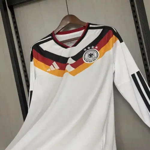 Long Sleeves Germany 2026 World Cup Home Jersey - Fan Version