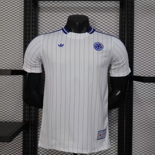 Colombia 2026 World Cup Retro White Jersey - Player Version
