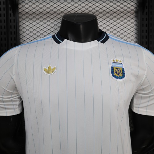 Argentina 2026 World Cup Retro White Jersey - Player Version