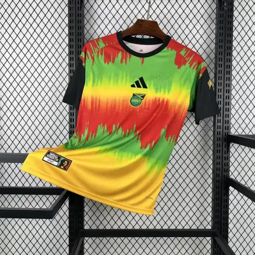 2026 Jamaica x Bob Marley Travel Soccer Jersey - Fan Version