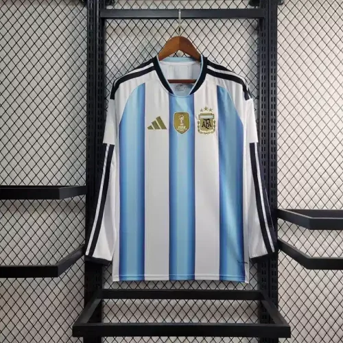 Long Sleeves  Argentina 2026 World Cup Home Jersey - Fan Version