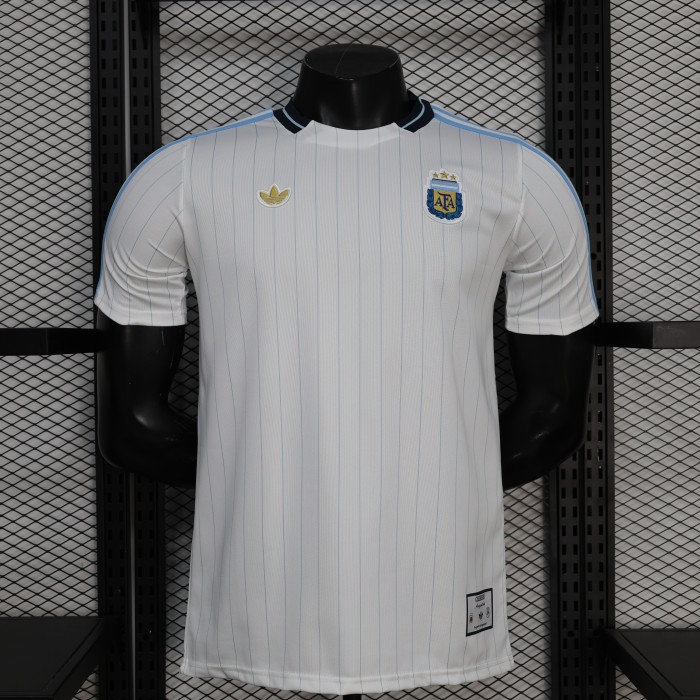 Argentina 2026 World Cup Retro White Jersey - Player Version