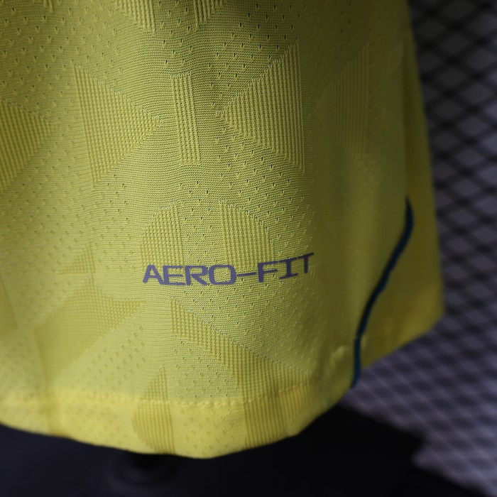 Long Sleeves Brazil 2026 World Cup Home Jersey - Player Version