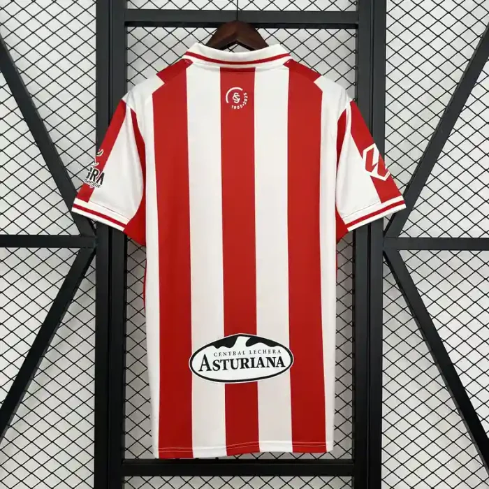 Sporting de Gijón 25/26 Home Jersey - Fan Version