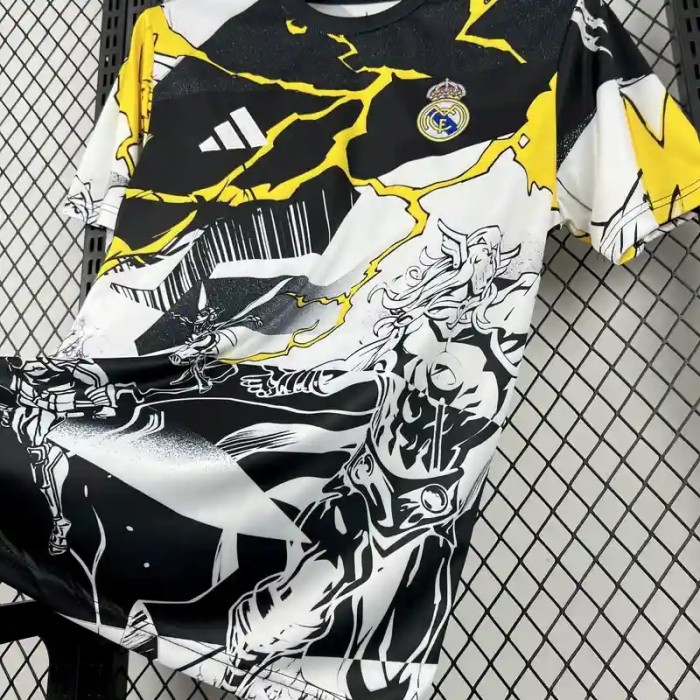 Real Madrid 25/26 Pre-Match Marvel Jersey - Fan Version