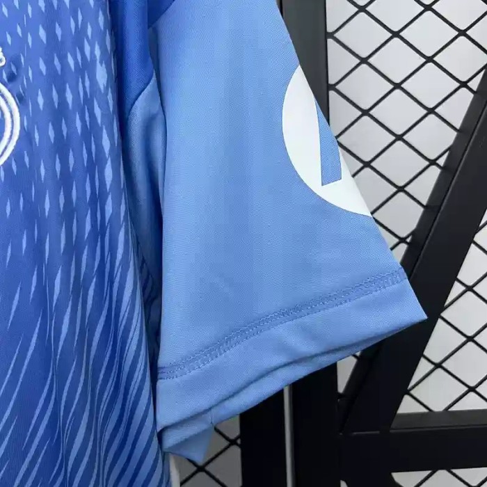 Real Madrid 25/26 Blue Goalkeeper Jersey - Fan Version