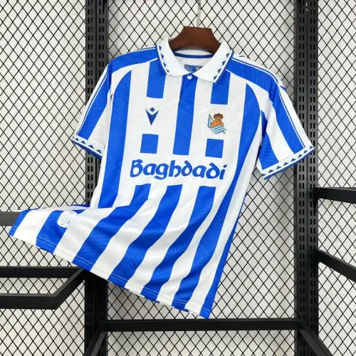 Real Sociedad 25/26 Vintage Jersey - Fan Version