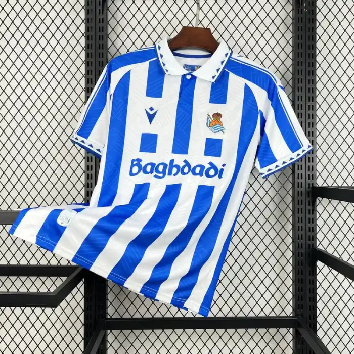 Real Sociedad 25/26 Vintage Jersey - Fan Version
