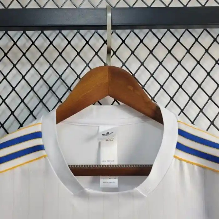 Real Madrid 25/26 White Retro Jersey - Fan Version
