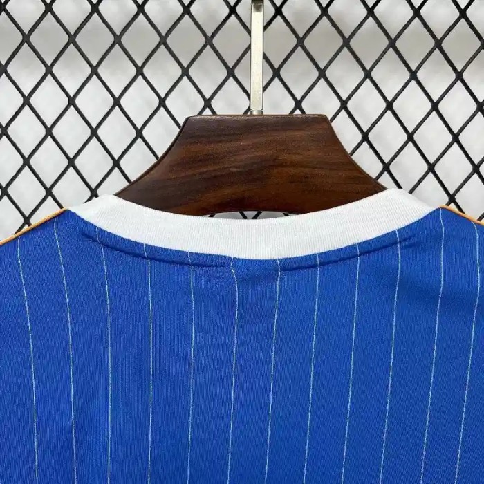 Real Madrid 25/26 Blue Retro Jersey - Fan Version
