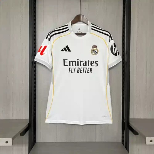 Real Madrid 25/26 Home Jersey - Fan Version