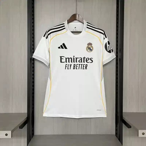 Real Madrid 25/26 Home Jersey - Fan Version