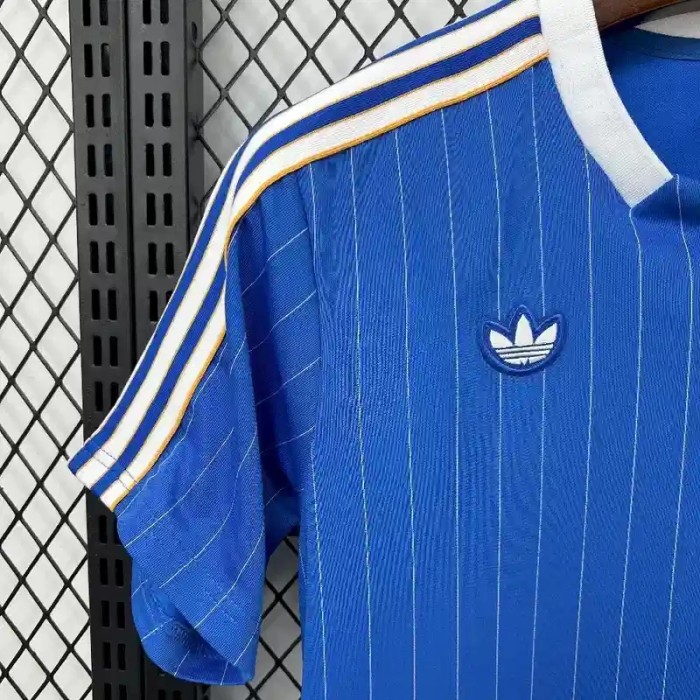 Real Madrid 25/26 Blue Retro Jersey - Fan Version