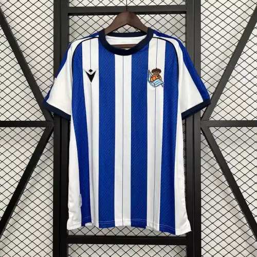 Real Sociedad 25/26 Home Jersey - Fan Version