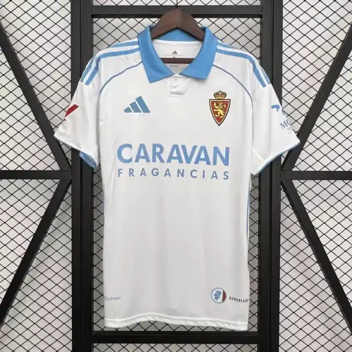 Real Zaragoza 25/26 Home Jersey - Fan Version