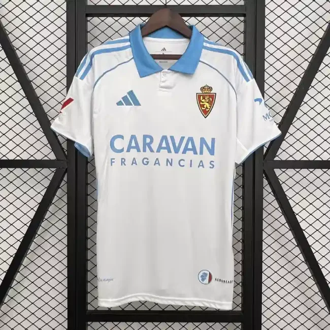 Real Zaragoza 25/26 Home Jersey - Fan Version