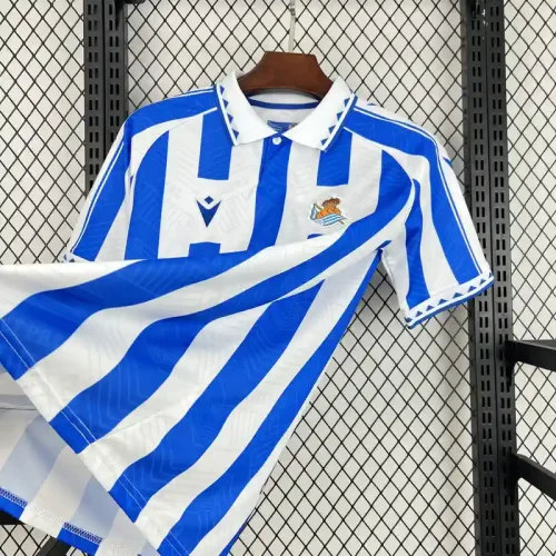 Real Sociedad 25/26 Vintage Jersey - Fan Version