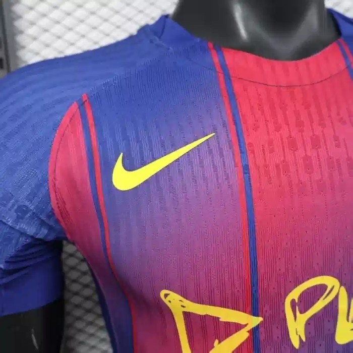 Barcelona 25/26 New Sponor Home Jersey- Player Version
