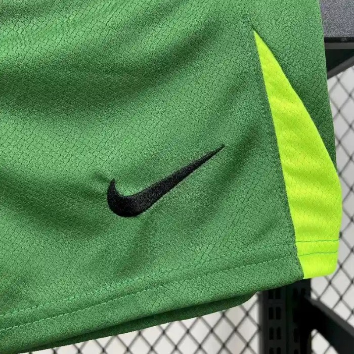 Barcelona 25/26 Green Goalkeeper Jersey – Kids Kit
