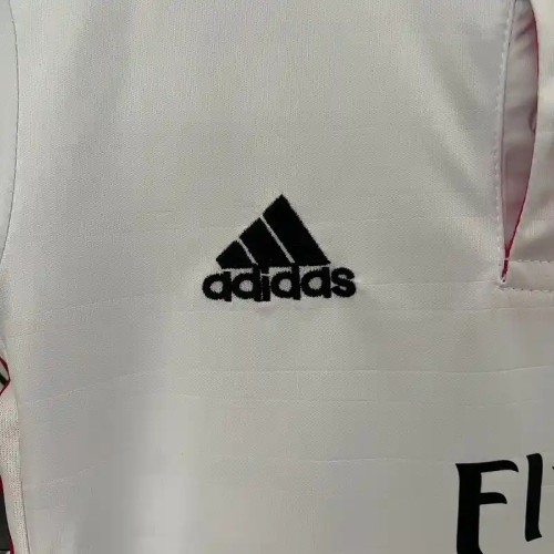 Real Madrid 14/15 Retro Home Soccer Jersey- Kids Kit