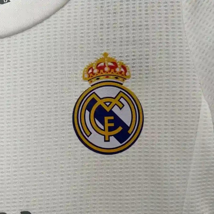 Real Madrid 15/16 Retro Home Soccer Jersey- Kids Kit