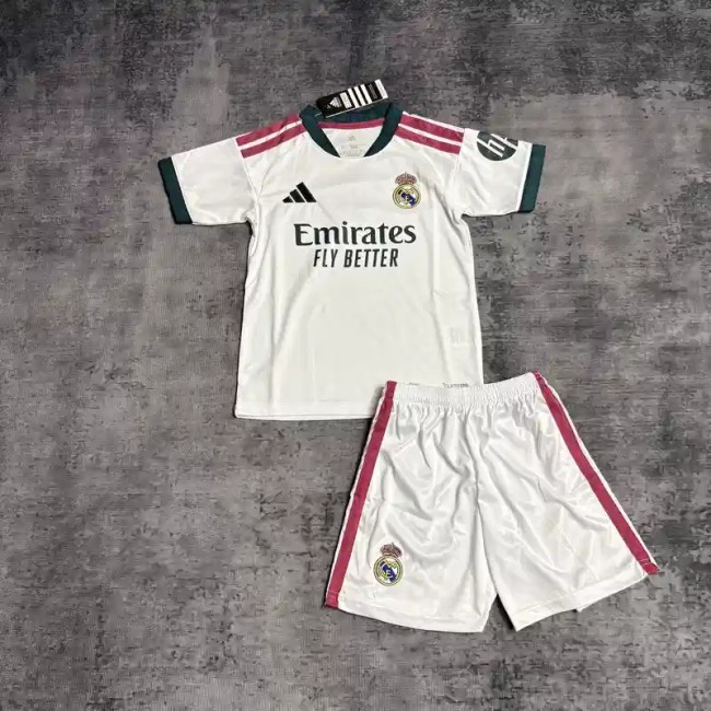 Real Madrid 26/27 Home Soccer Jersey- Kids Kit