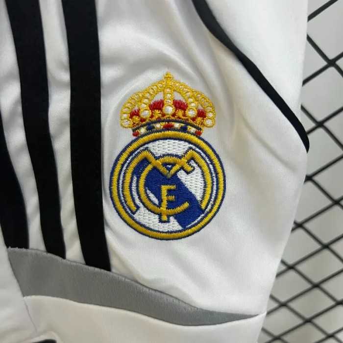 Real Madrid 06/07 Retro Home Soccer Jersey- Kids Kit