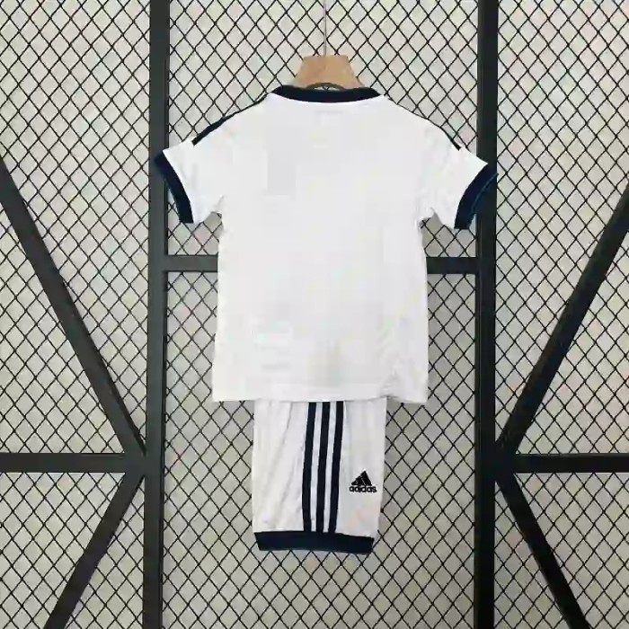 Real Madrid 12/13 Retro Home Soccer Jersey- Kids Kit