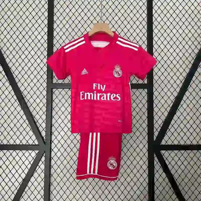 Real Madrid 14/15 Retro Away Soccer Jersey- Kids Kit