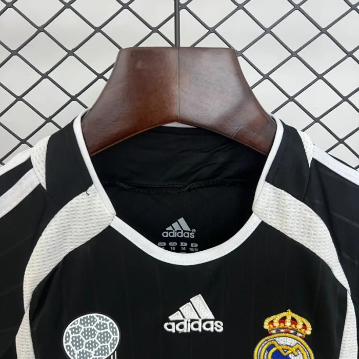 Real Madrid 06/07 Retro Away Soccer Jersey- Kids Kit