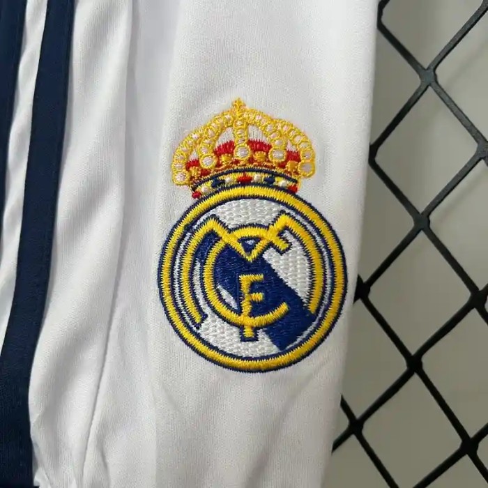 Real Madrid 12/13 Retro Home Soccer Jersey- Kids Kit
