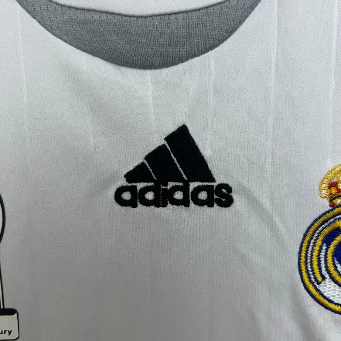 Real Madrid 06/07 Retro Home Soccer Jersey- Kids Kit
