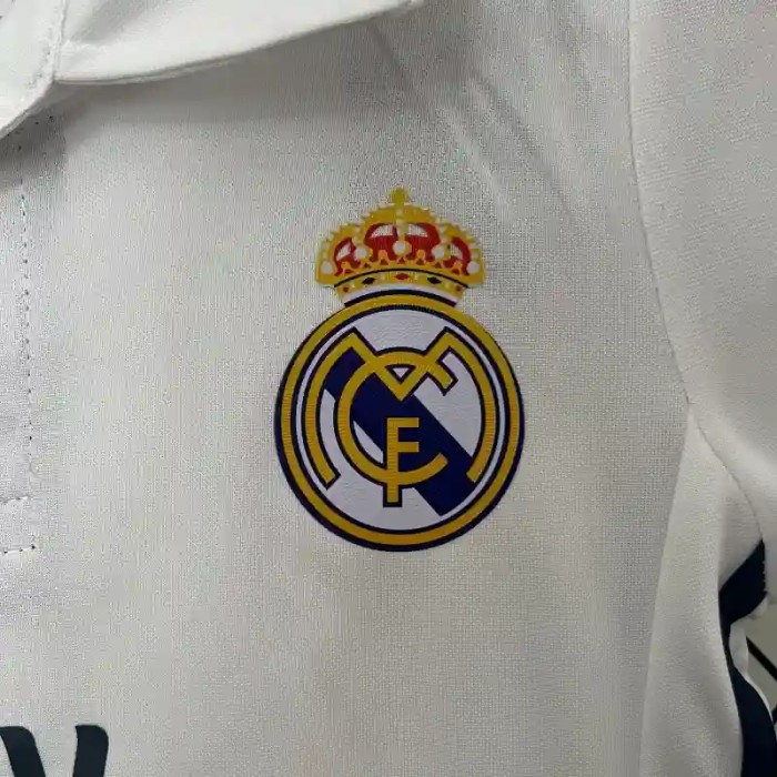 Real Madrid 16/17 Retro Home Soccer Jersey- Kids Kit