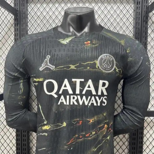 Long Sleeves PSG 26/27 Paris Saint Germain Home Soccer Jersey - Player Version