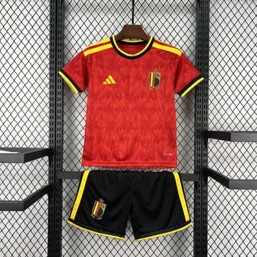Belgium 2026 World Cup Home – Kids Kit