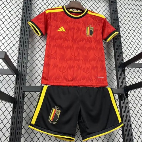 Belgium 2026 World Cup Home – Kids Kit